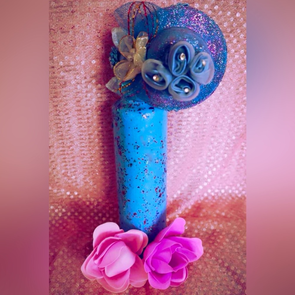 Hand Crafted Divine Love Hat Gypsy Bottle&Jar Set Vintage Vibes - Picture 3 of 7